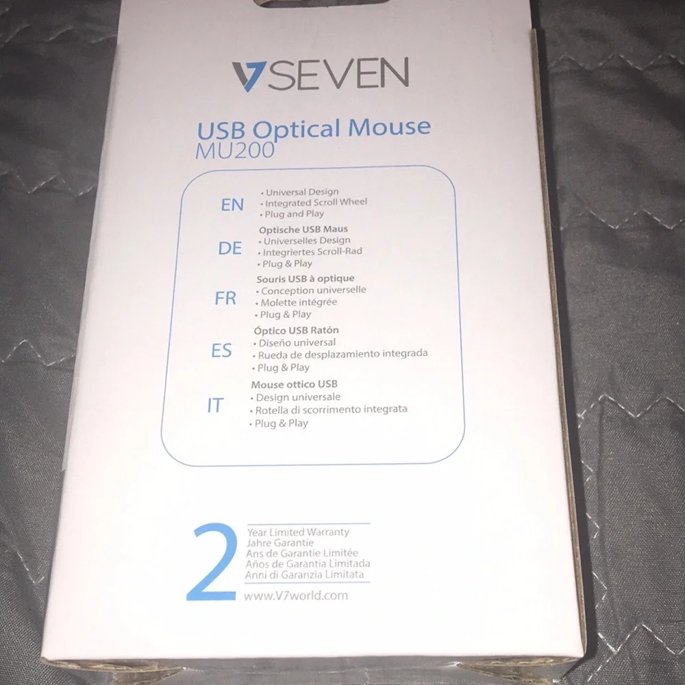 Seven usb optical mouse MU200